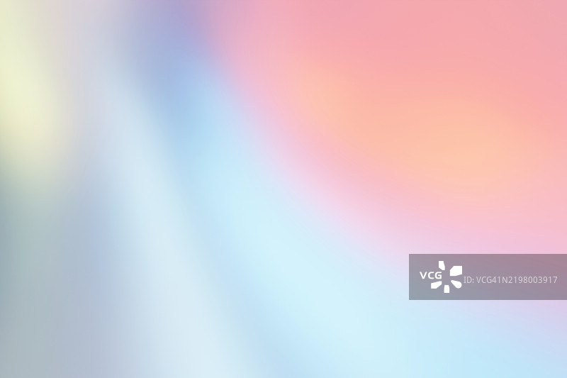 抽象的粉色和蓝色渐变水彩背景。柔和色彩插图。色彩丰富的空白图案。留白，文本位置，设计元素。图片素材