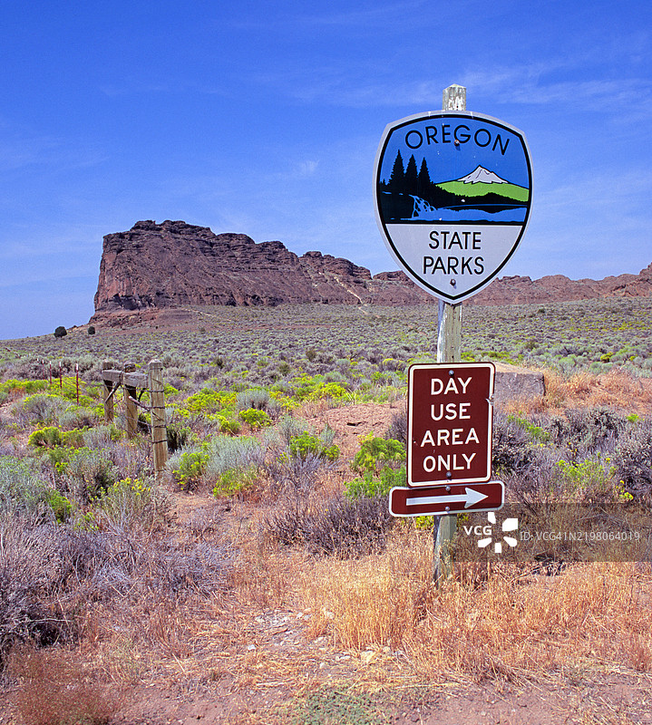 福特岩，俄勒冈州图片素材