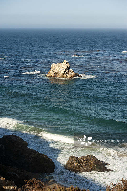加利福尼亚州的大苏尔海岸图片素材