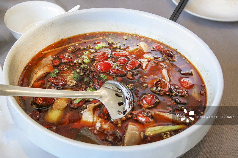 水煮鱼片火锅（水煮鱼）图片素材