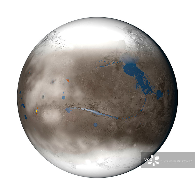 诺阿期的火星艺术作品图片素材