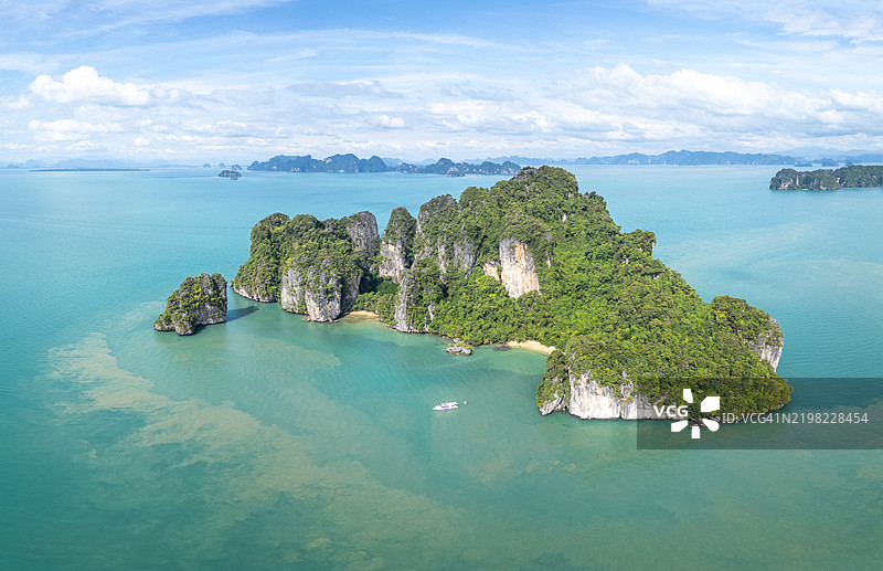 泰国壮丽的攀牙湾图片素材