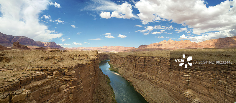大理石峡谷全景 2图片素材