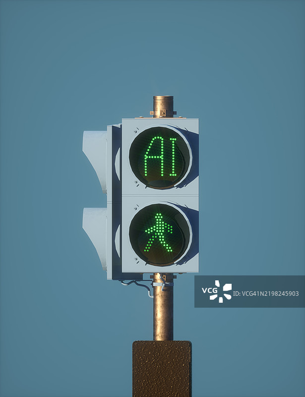 人工智能控制交通图片素材