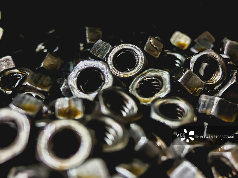 六角螺母图片素材