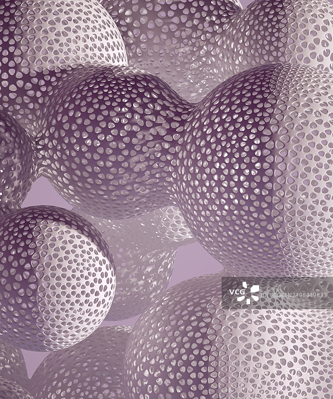 粉色有机形态图片素材