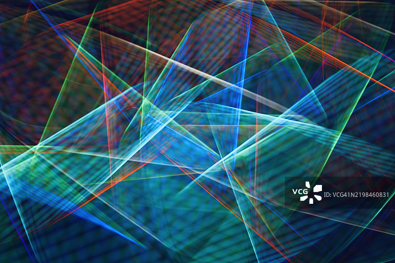 激光灯光秀图片素材