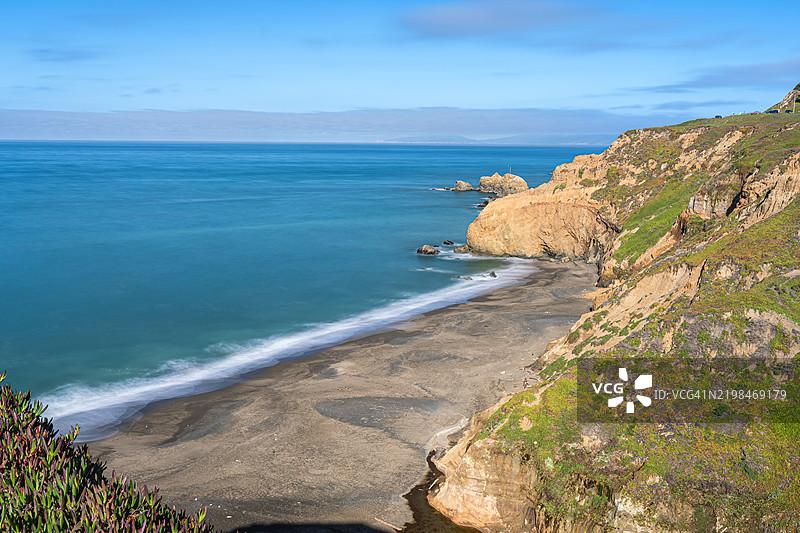 贻贝岩海景 II图片素材