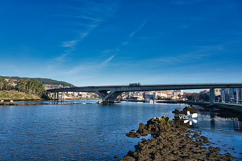 西班牙庞特维德拉河图片素材