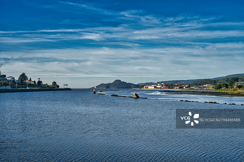 西班牙庞特维德拉河图片素材