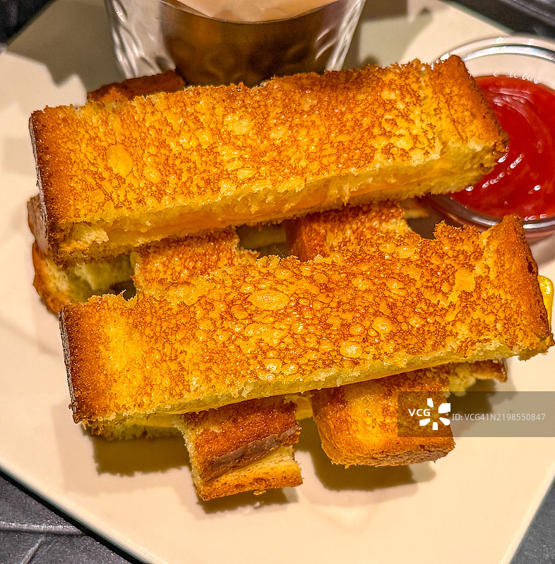 烤奶酪三明治图片素材