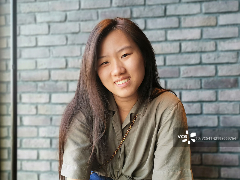 亚洲少女旅行图片素材