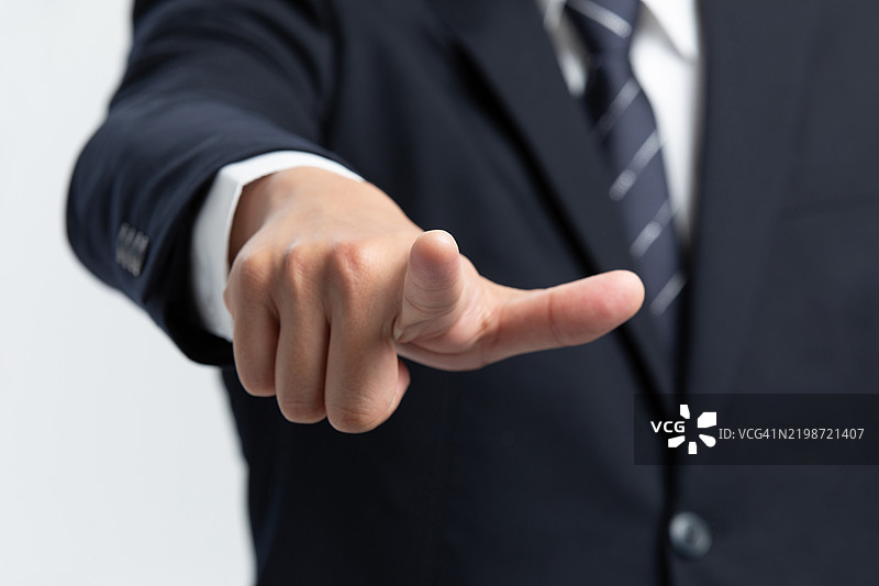 西装，人的手，商务，手势图片素材