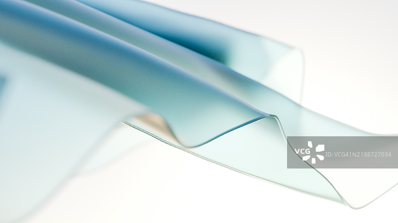 抽象的浅蓝色透明材料纹理图片素材