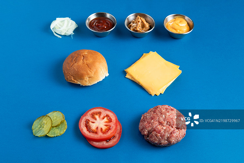 罪恶的享受，汉堡，食物图片素材