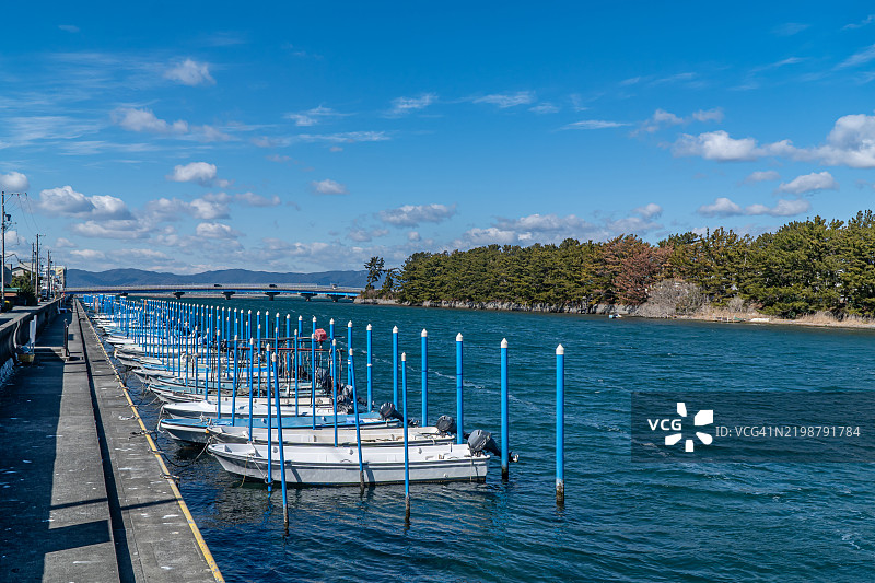 日本滨松市的浜名湖图片素材