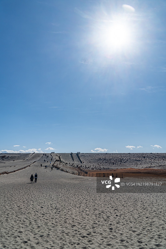 日本滨松市的沙丘图片素材