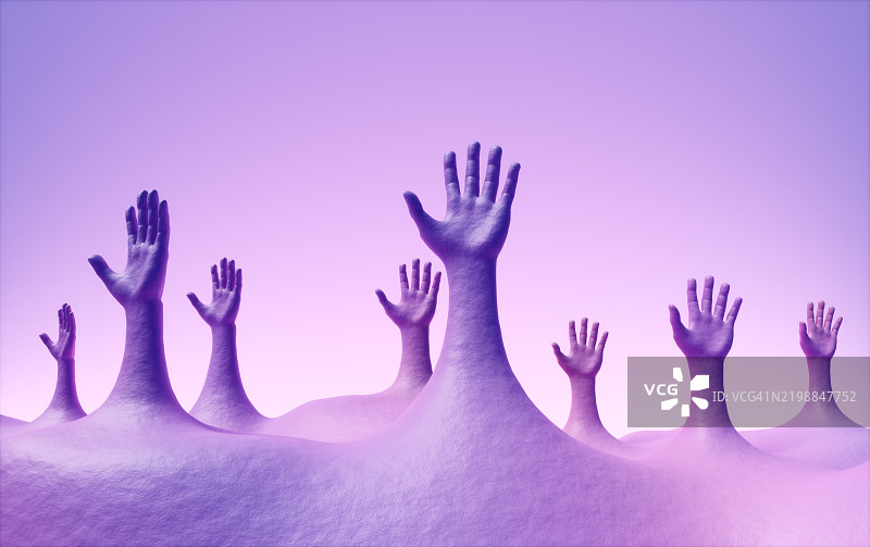 手握风景图片素材