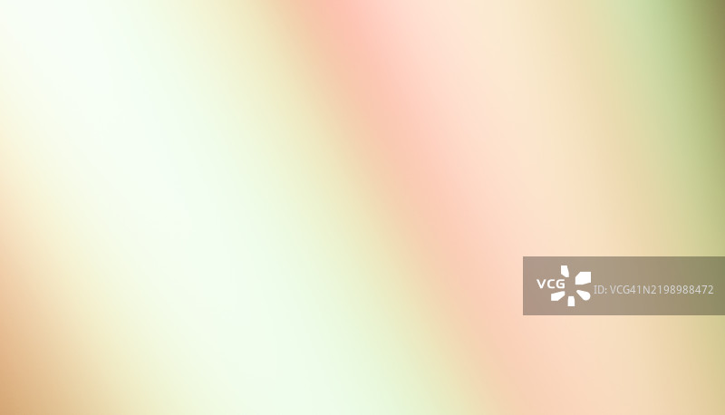 柔和的粉彩渐变背景，从绿色渐变到橙色图片素材