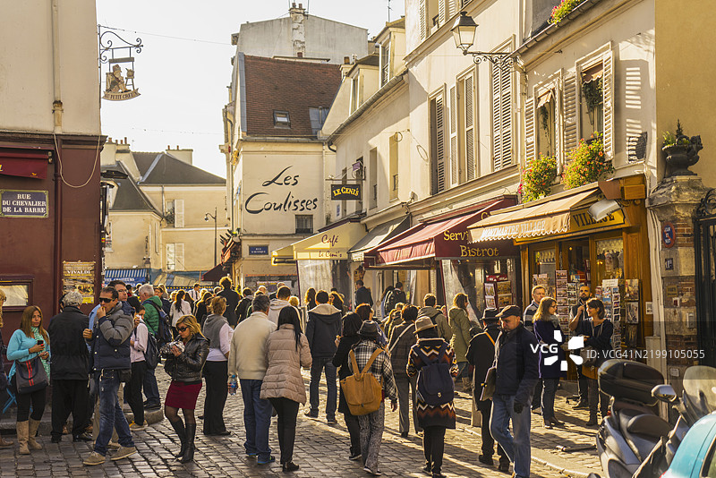 蒙马特的日常生活图片素材