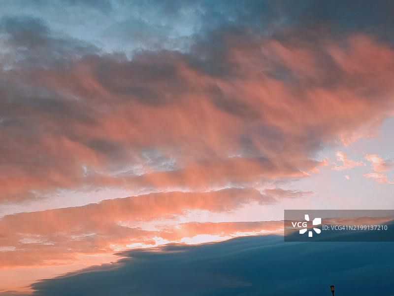 冬季日落图片素材