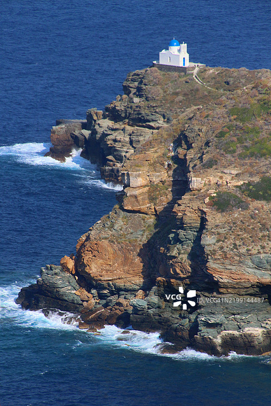 海洋与岩石的美丽景色图片素材
