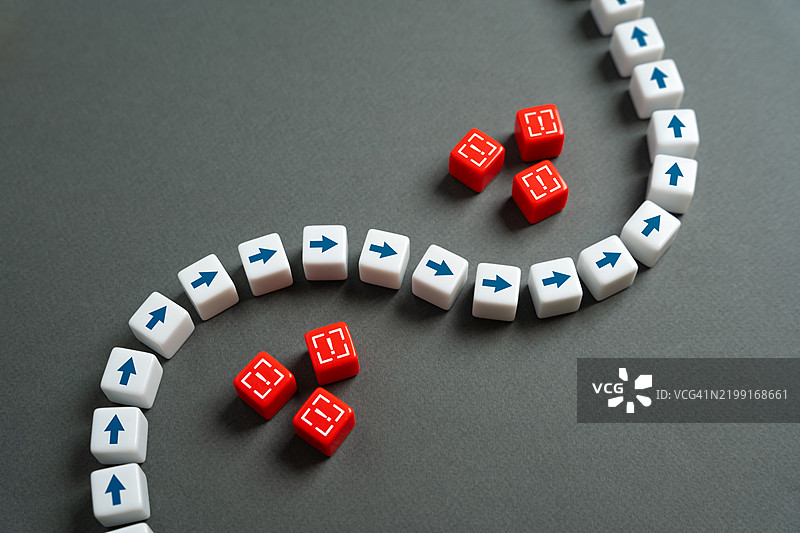 灵活应对问题和危险，监测并应对障碍和威胁图片素材