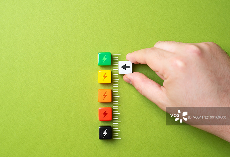 提高能源效率 绿色能源 促进节能和保护环境免受人类影响图片素材