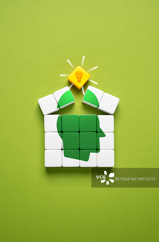 开放思维，接受新想法 诞生新的创意 创造力与主动性 共享愿景，影响观点 产生改善工作和解决方案的想法图片素材