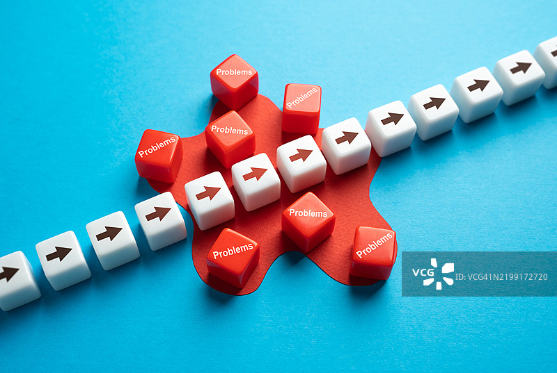 克服问题 迎接挑战 避免麻烦 适应性 强调适应和灵活性 非常小心 意识到前方的困难 风险管理 抗压能力图片素材