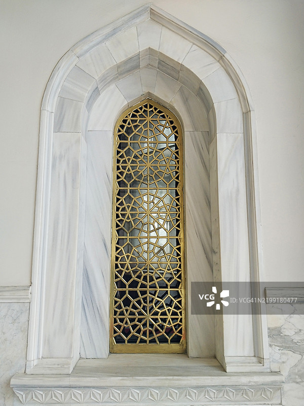 安卡拉绘画与雕塑博物馆的外部窗户图片素材