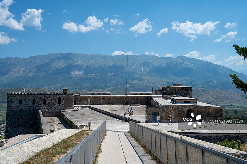 吉罗卡斯特城堡图片素材