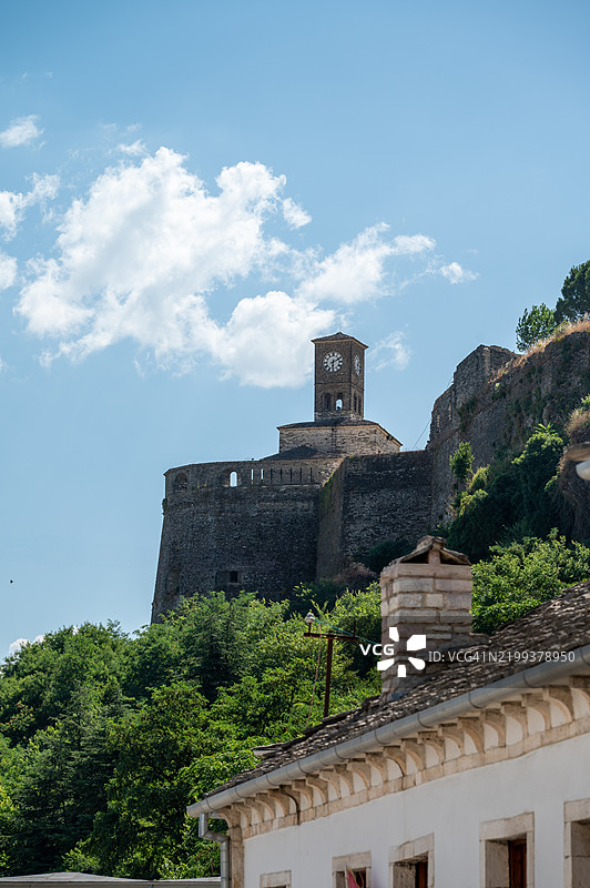 吉罗卡斯特城堡图片素材