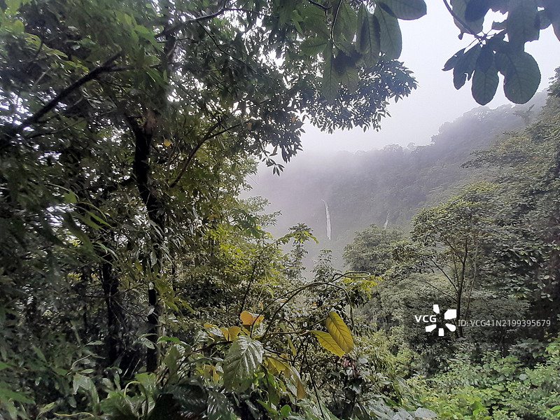 福图纳瀑布图片素材