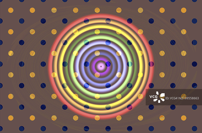 渐变点状图案。用于印刷的图形抽象几何背景。设计壁纸。几何点状设计元素图片素材