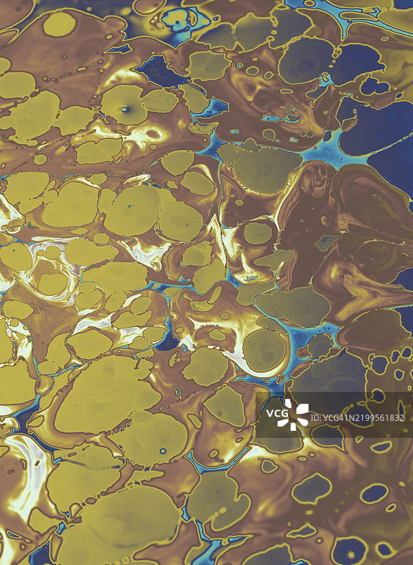 抽象彩色背景。水面设计的大理石纹理图片素材