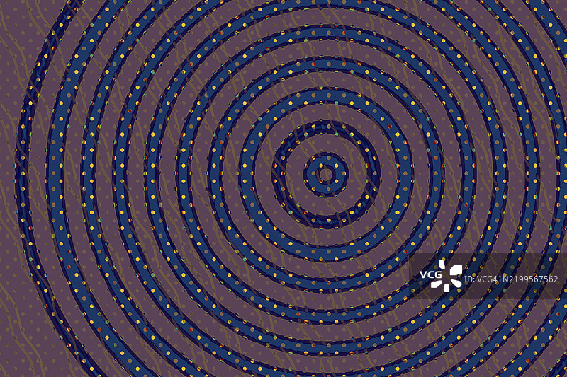 抽象的彩色几何圆形图案。现代几何背景。商业和企业背景。适用于您的印刷品、明信片、传单、手册、海报、横幅的设计。图片素材