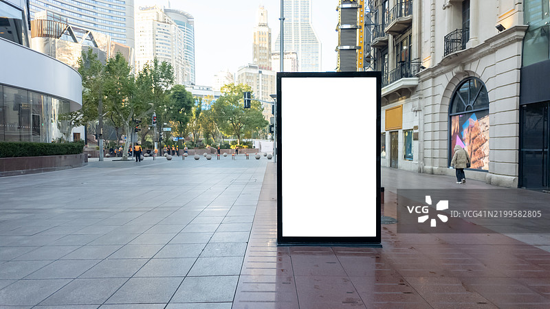 城市广告牌图片素材