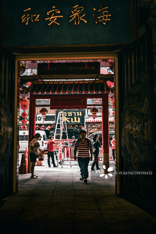 泰国曼谷的街头摄影图片素材