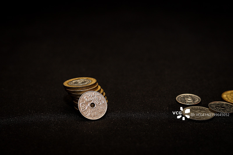 有孔的挪威克朗图片素材