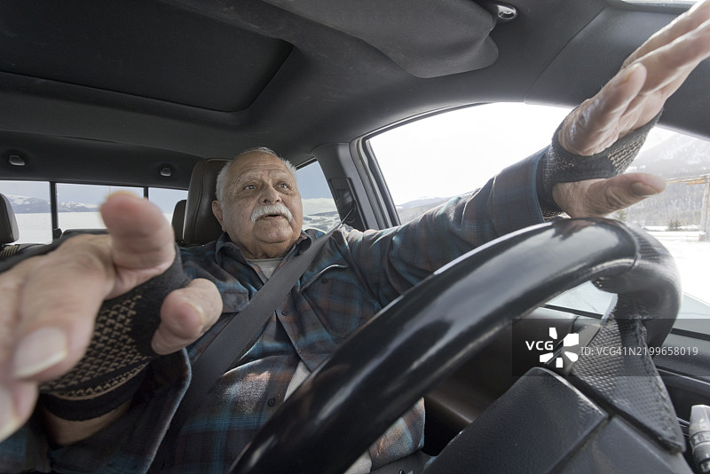 在家养老 驾驶图片素材