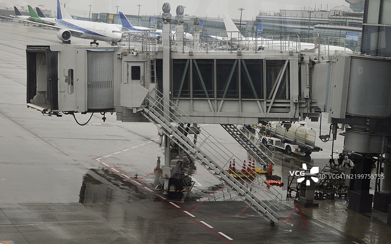 登机桥图片素材
