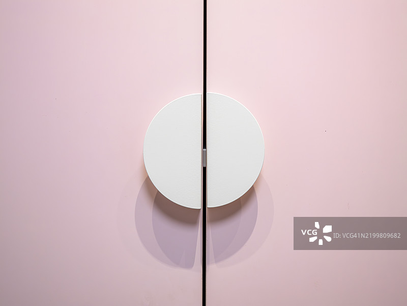 粉色橱柜门现代简约家居设计图片素材