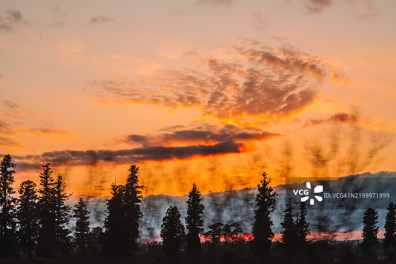 日落天空图片素材