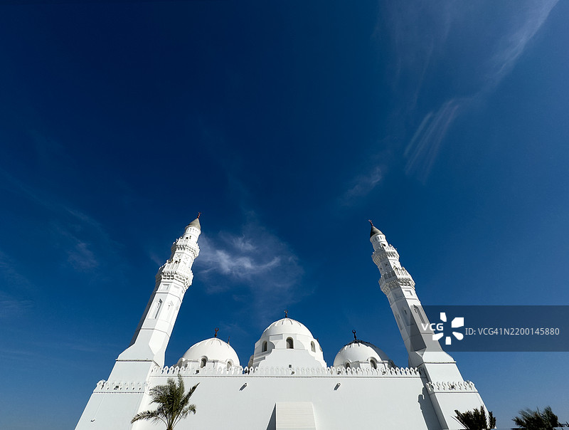 库巴清真寺，麦地那，沙特阿拉伯图片素材