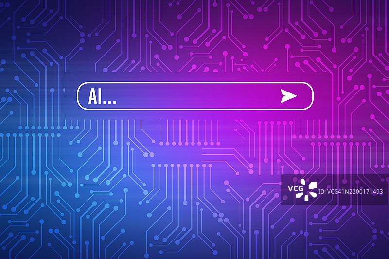 商业人士与由OpenAI开发的智能AI聊天机器人进行对话，人工智能，未来科技转型，寻找教育机会图片素材