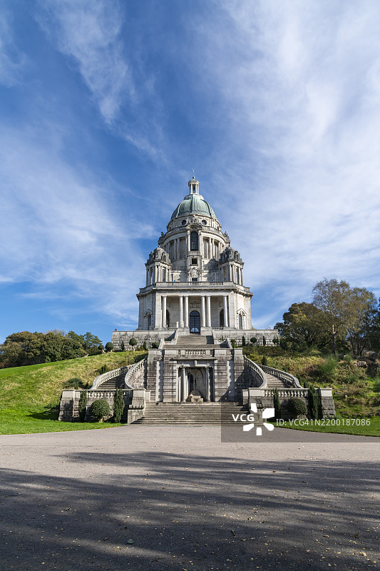 兰卡斯特威廉森公园的阿什顿纪念馆图片素材