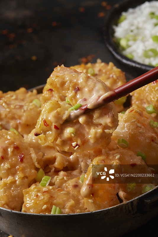 模仿版炸虾图片素材