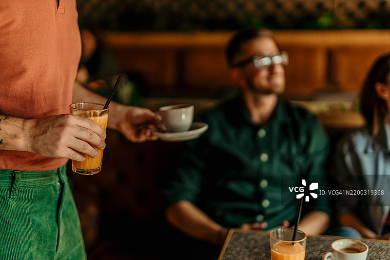 咖啡来了图片素材