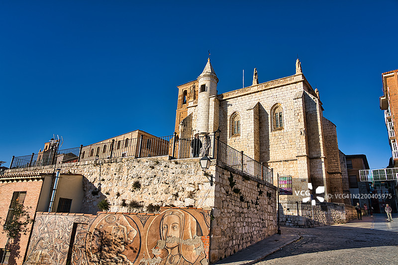 西班牙托尔德西利亚的圣安托林教堂博物馆图片素材